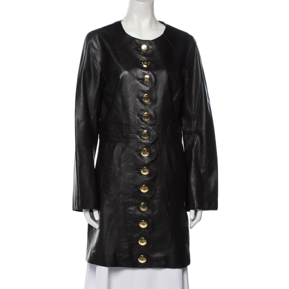 Tory Burch Leather Coat